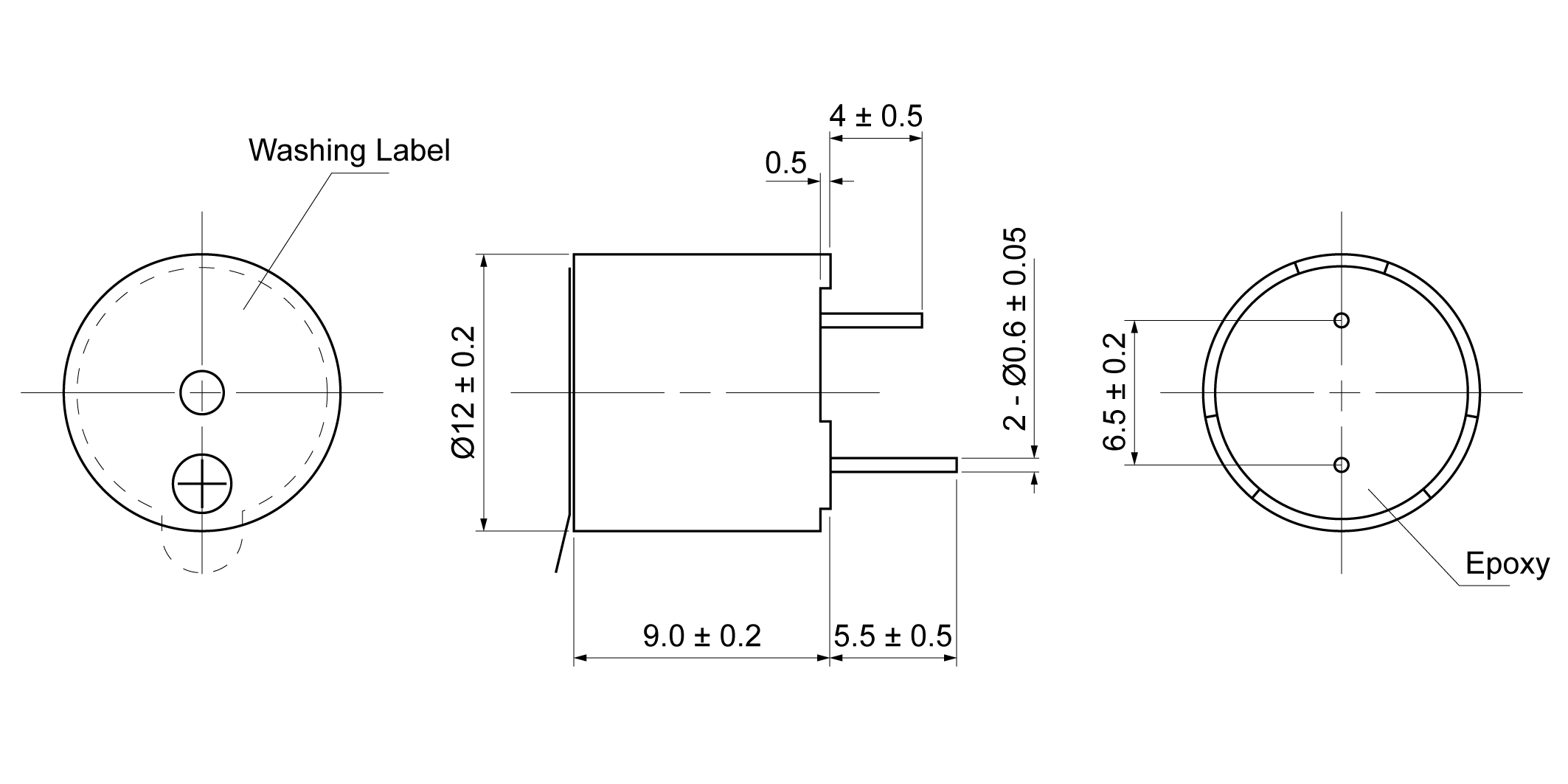 MT1290-24E5-47P Mechanical Drawing